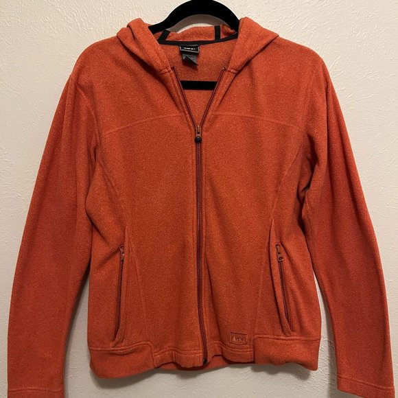 REI Jackets & Coats Rei Womens Fleece Full Zip Hoodie Jacket Poshmark